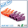 China Rohs Cat6e Cat7 Rj45 Plug Conector Protetores Cap Boot Marca Aucas